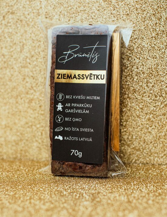 Ziemassvētku BRŪNĪTIS ar piparkūku garšvielu karameli